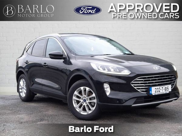 Ford Kuga SUV, Petrol Plug-in Hybrid, 2023, Black