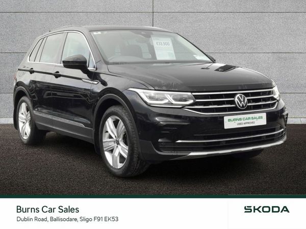 Volkswagen Tiguan SUV, Diesel, 2021, Black