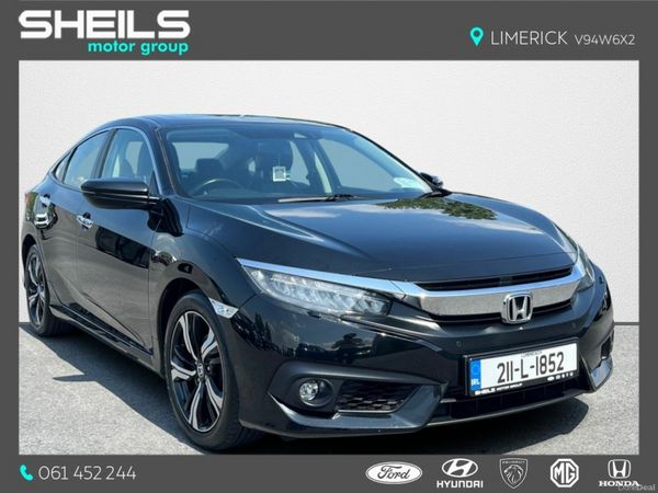 Honda Civic Saloon, Petrol, 2021, Black