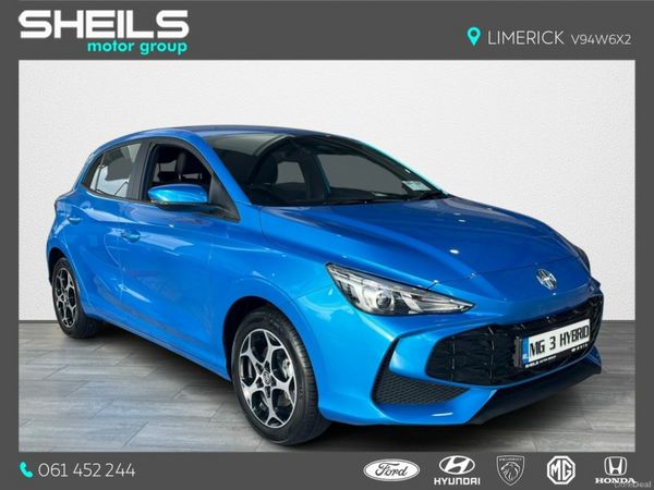 MG MG3 Hatchback, Petrol Hybrid, 2025, Blue