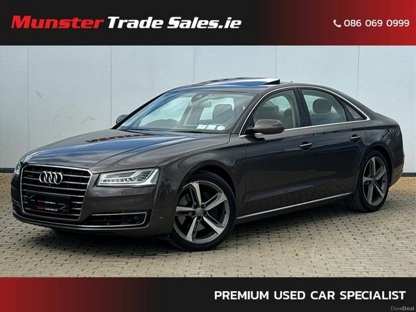 Audi A8 Saloon, Diesel, 2017, Brown