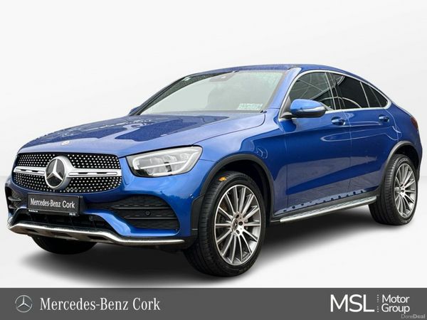 Mercedes-Benz GLC SUV, Petrol Plug-in Hybrid, 2023, Blue
