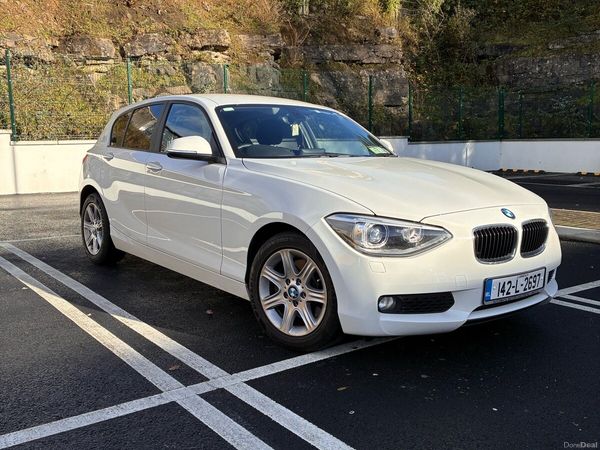 BMW 1-Series Hatchback, Petrol, 2014, White