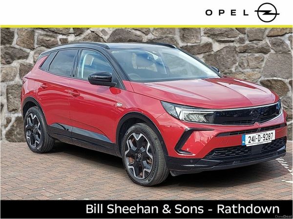 Opel Grandland X SUV, Petrol, 2024, Red