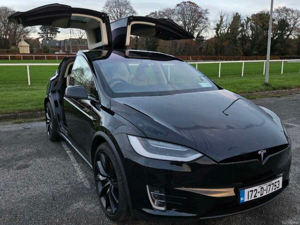 Tesla Model X Hatchback, Electric, 2017, Black