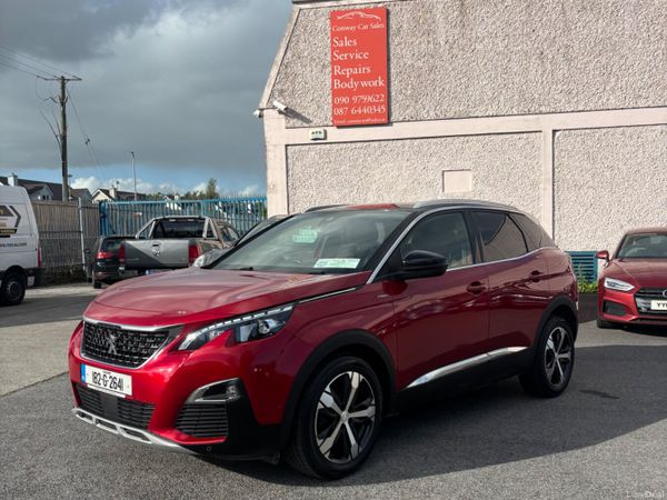 Peugeot 3008 Hatchback, Diesel, 2018, Red