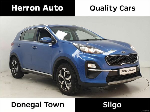 Kia Sportage SUV, Diesel, 2021, Blue