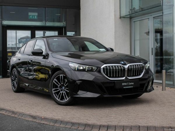 BMW 5-Series Saloon, Petrol Plug-in Hybrid, 2026, Black