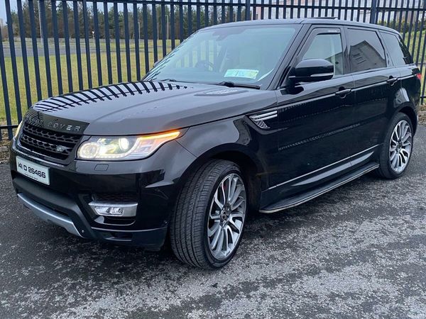 Land Rover Range Rover Sport SUV, Diesel, 2014, Black