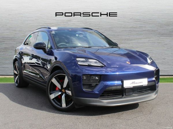 Porsche Macan SUV, Electric, 2025, Blue