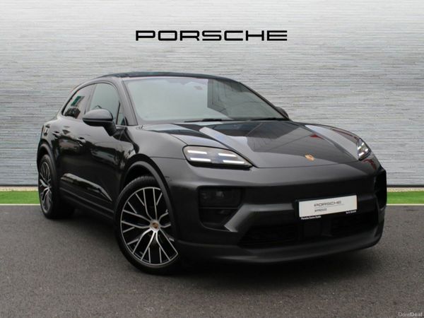 Porsche Macan SUV, Electric, 2025, Grey