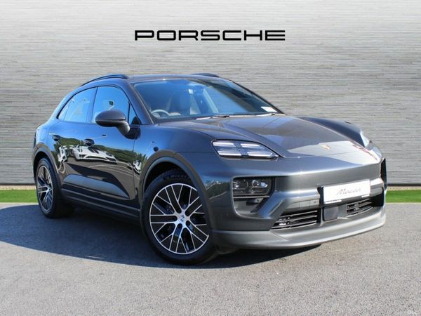 Porsche Macan SUV, Electric, 2025, Grey