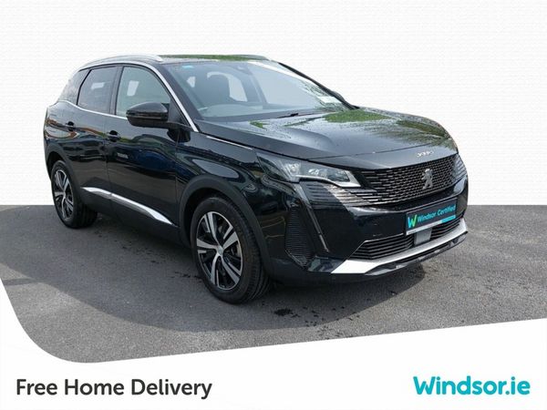 Peugeot 3008 SUV, Petrol Plug-in Hybrid, 2023, Black