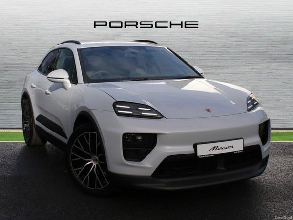Porsche Macan SUV, Electric, 2025, Grey
