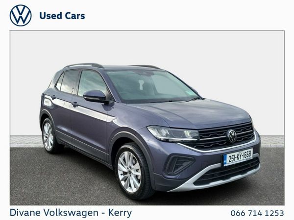 Volkswagen T-Cross SUV, Petrol, 2025, Grey