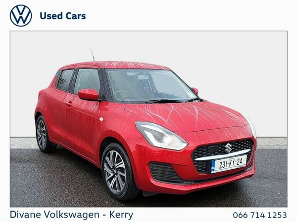 Suzuki Swift Hatchback, Petrol, 2023, Red