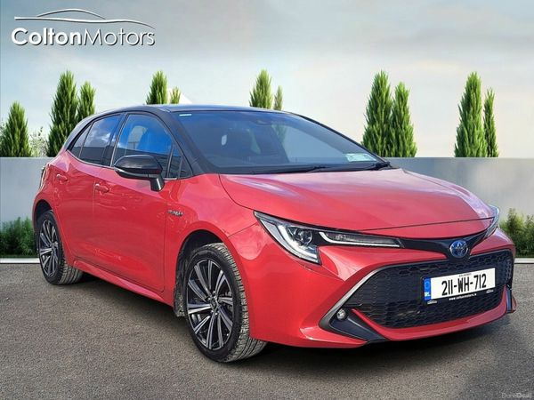 Toyota Corolla Hatchback, Petrol Hybrid, 2021, Red