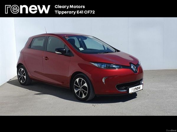 Renault Zoe Hatchback, Electric, 2019, Red