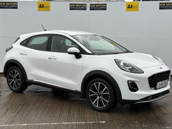 Ford Puma MPV, Petrol Hybrid, 2021, White