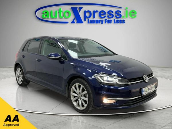 Volkswagen Golf Hatchback, Petrol, 2018, Blue