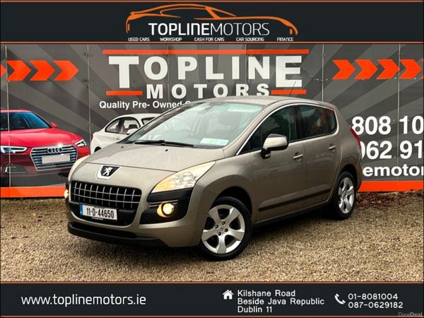 Peugeot 3008 MPV, Diesel, 2011, Grey