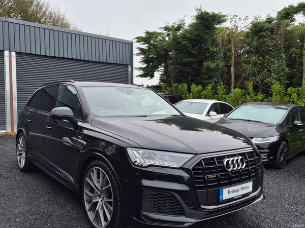 Audi Q7 SUV, Petrol Plug-in Hybrid, 2020, Black