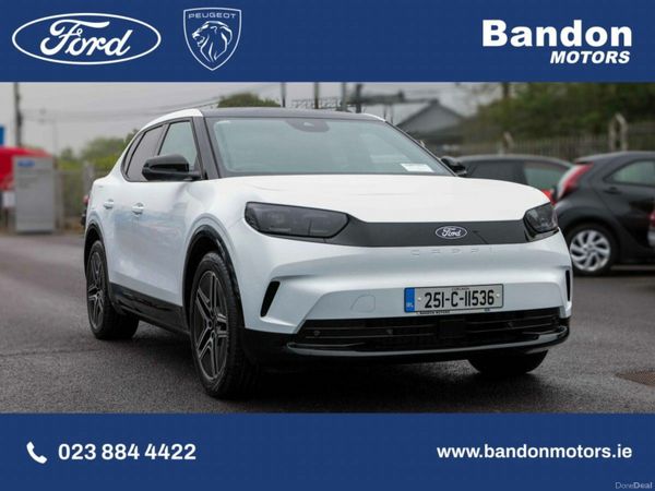 Ford Capri MPV, Electric, 2025, White