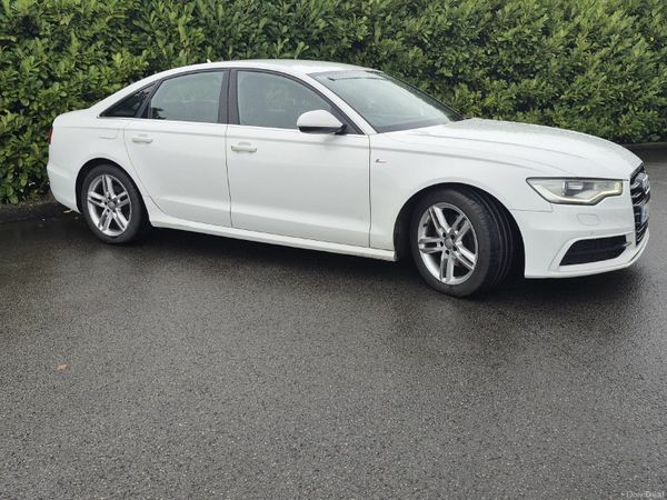 Audi A6 Saloon, Diesel, 2014, White