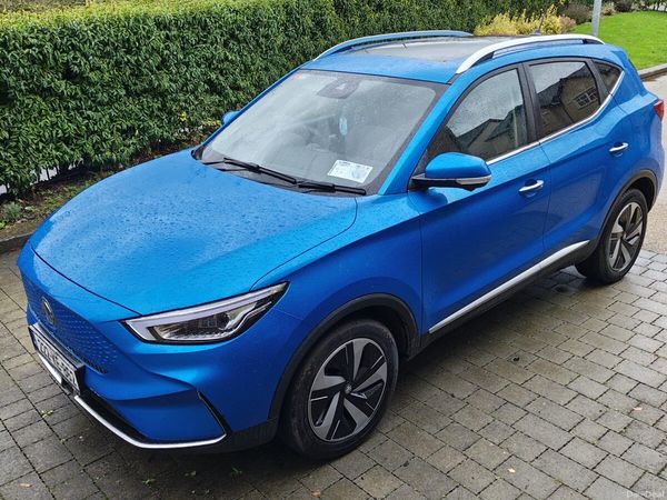 MG ZS Hatchback, Electric, 2022, Blue