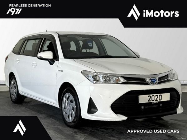 Toyota Corolla Estate, Petrol Hybrid, 2020, White