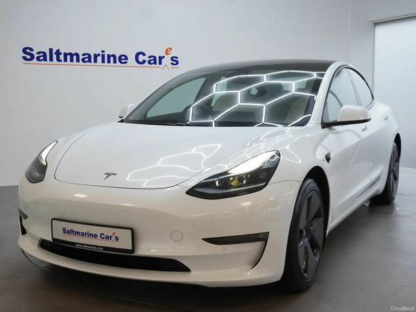 Tesla Model 3 Saloon, Electric, 2021, White