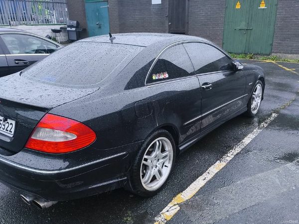 Mercedes-Benz CLK Coupe, Petrol, 2006, Black