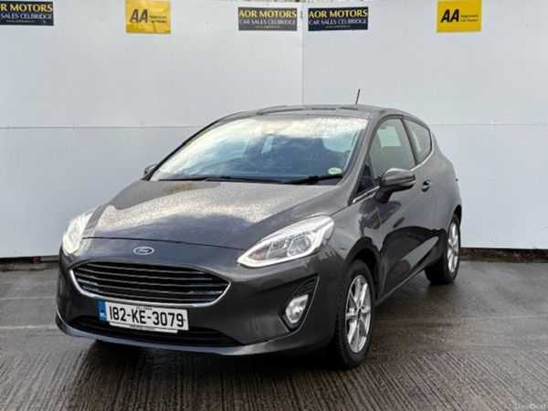 Ford Fiesta Hatchback, Petrol, 2018, Grey