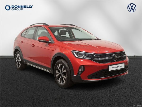 Volkswagen Taigo Hatchback, Petrol, 2022, Red