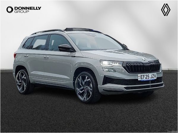 Skoda Karoq Estate, Petrol, 2025, Grey