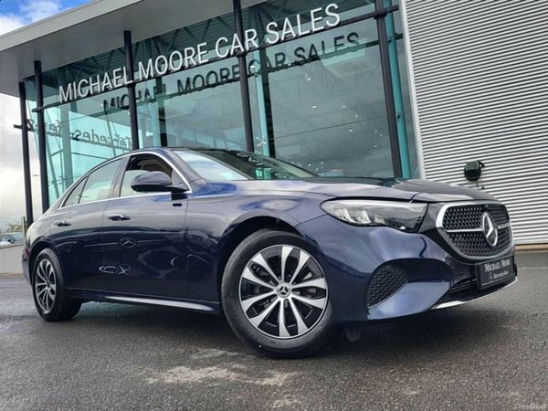 Mercedes-Benz E-Class Saloon, Diesel Hybrid, 2026, Blue