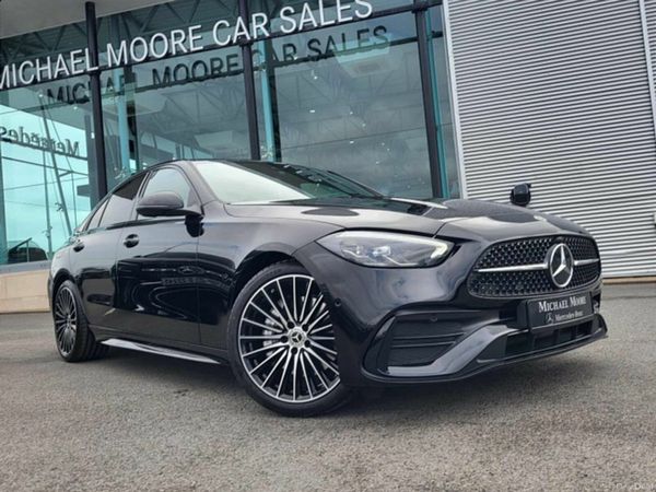 Mercedes-Benz C-Class Saloon, Diesel Hybrid, 2026, Black