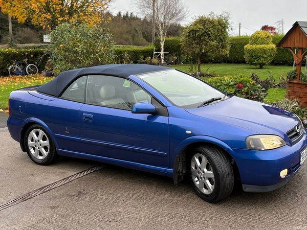 Opel Astra Convertible, Petrol, 2003, Blue