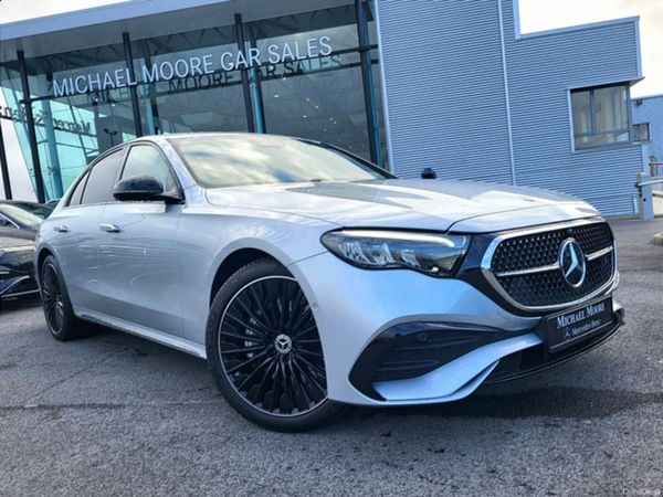 Mercedes-Benz E-Class Saloon, Diesel Plug-in Hybrid, 2026, Silver