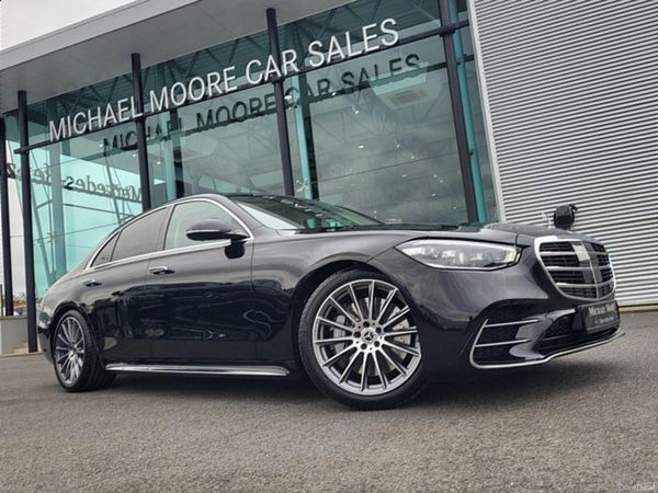 Mercedes-Benz S-Class Saloon, Diesel Hybrid, 2026, Black