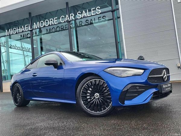 Mercedes-Benz CLE Coupe, Diesel Hybrid, 2026, Blue