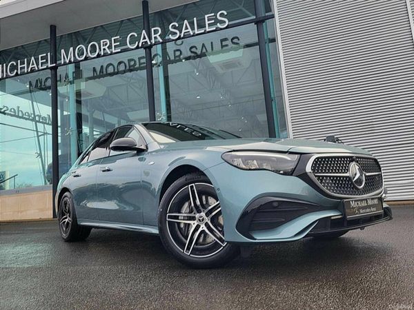 Mercedes-Benz E-Class Saloon, Diesel Plug-in Hybrid, 2026, Green