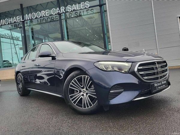Mercedes-Benz E-Class Saloon, Diesel Hybrid, 2026, Blue
