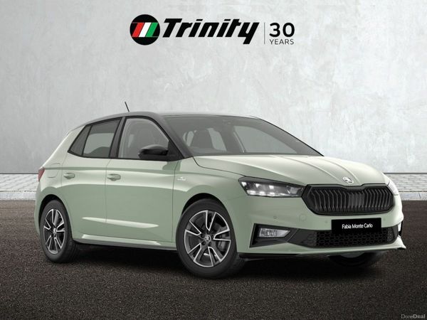 Skoda Fabia Hatchback, Petrol, 2026, Green