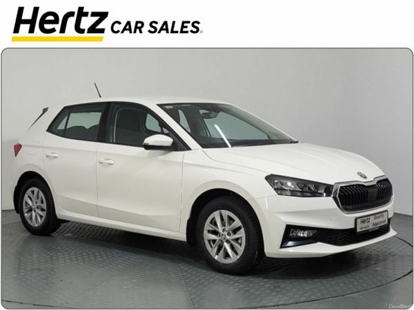Skoda Fabia Hatchback, Petrol, 2024, White
