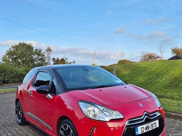 Citroen DS 3 Hatchback, Diesel, 2012, Red