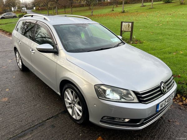 Volkswagen Passat Estate, Petrol, 2014, Silver