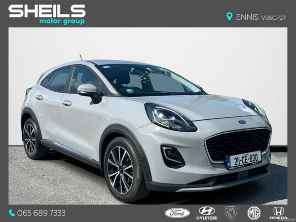Ford Puma SUV, Petrol Hybrid, 2021, Grey