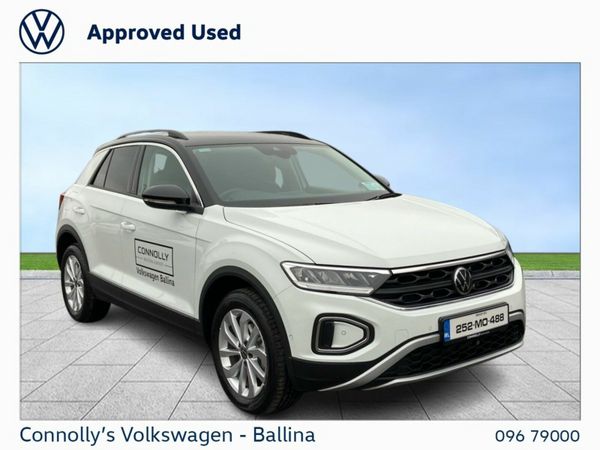 Volkswagen T-Roc SUV, Diesel, 2025, White