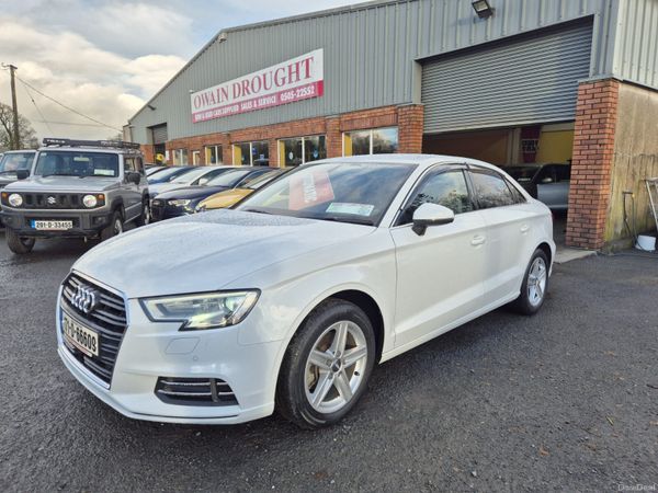 Audi A3 Saloon, Petrol, 2017, White